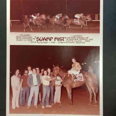 "Swamp Mist" Winners Circle Photo