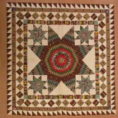 "Star of Bethlehem" quilt