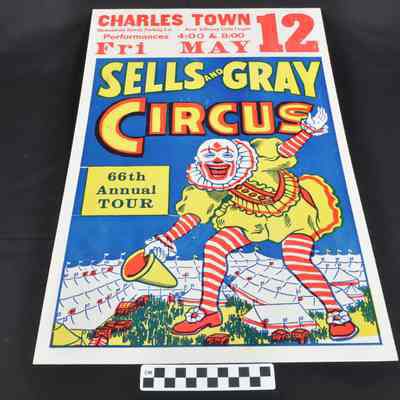 Sells and Gray Circus poster