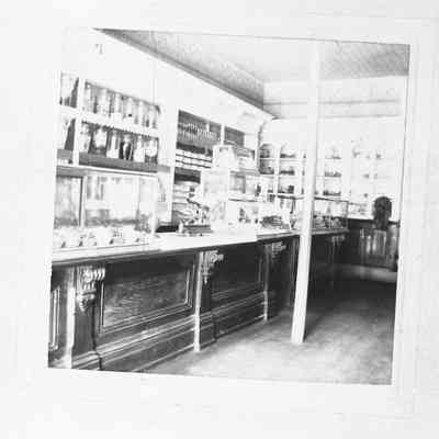 C. W. Brown Jeweler, Brown Bros confections, Main St