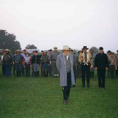 Civil War reenactment in Charles Town