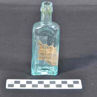 Glass pharmacy bottle