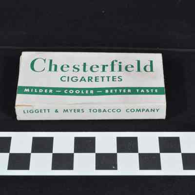 Chesterfield cigarette box