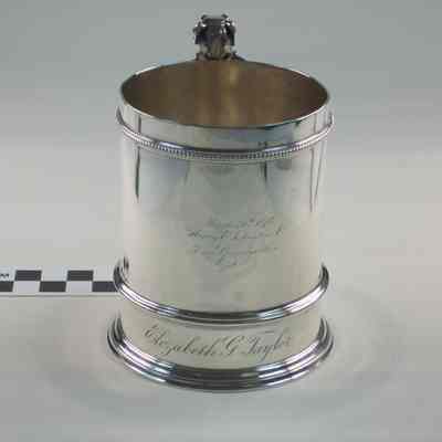 Child's sterling silver mug