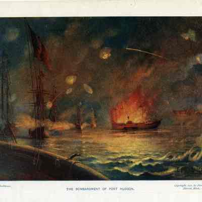 The Bombardment of Port Hudson (old #2079)