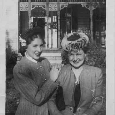 Barbara Tanquary Shugart and Mildred Whedon Shugart