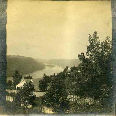 Looking up the Shenandoah River from Camp Hill