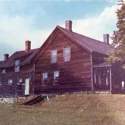 John Brown's house in North Elba, New York