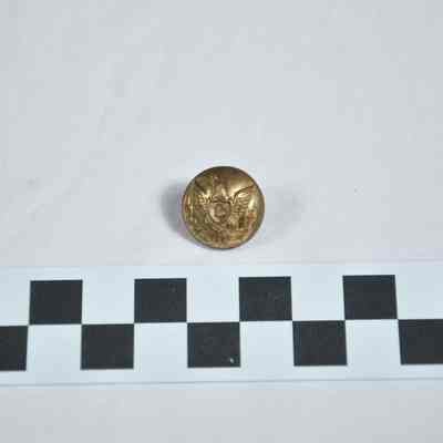 Civil War U.S. cavalry button