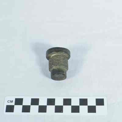 Threaded brass fuse plug