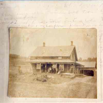 John Brown's house in North Elba, NY in 1860's