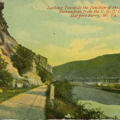 Looking Towards the Junction of the Potomac and Shenandoah