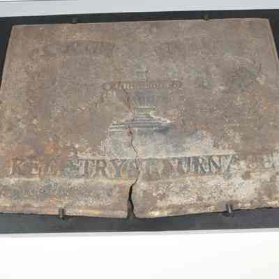 Keeptryst Furnace stove plate