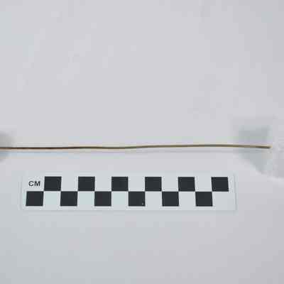 Brass hatpin