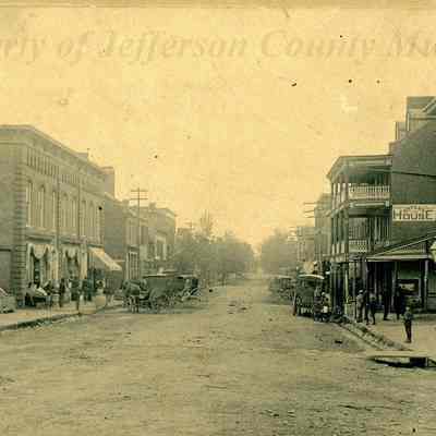 Looking west on Washington Street from George Street, before 1919