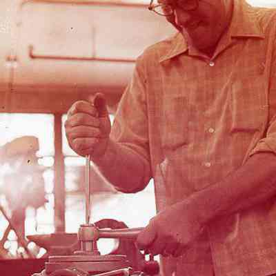 Worker at Badger-Powhatan Company