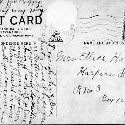 Chow Time: Chicago Daily News War Postal Card