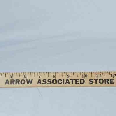 Arrow Associated Store yardstick