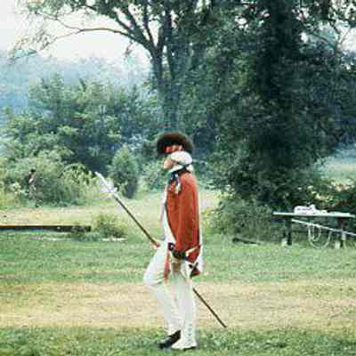 Drum Major for the Fife and Drum Corps, 3rd US Infantry