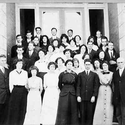 Shepherd College class early 1900s