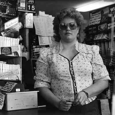 Patt Hott, Cashier, January 1986