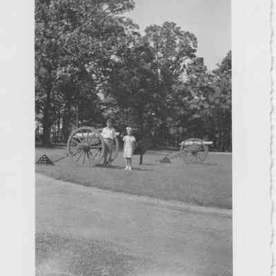 Paul & Mary Milton at Gettysburg, PA - 1938