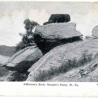 Jefferson's Rock, Harper's Ferry, W. Va.