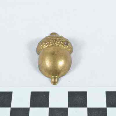 1860 U.S. 14th Corps stamped brass hat badge