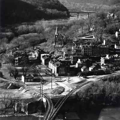 View of Harpers Ferry from Maryland Heights