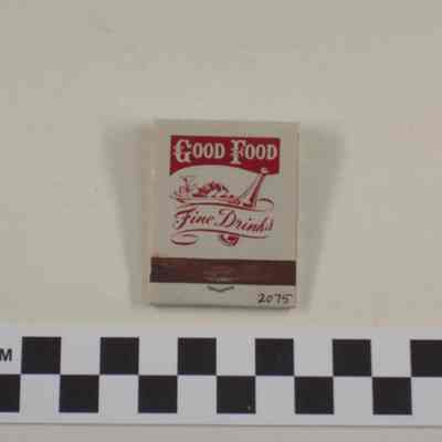 Charles Washington Inn matchbook