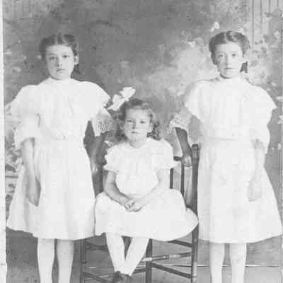 Edna, Lillian, and Eva Burns