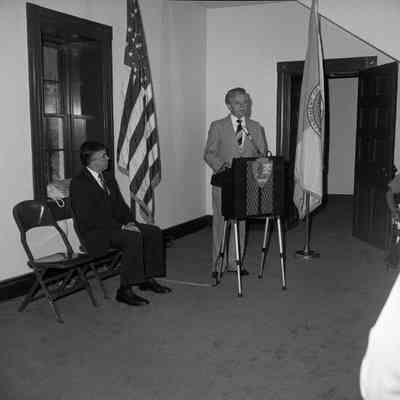 Dedication of buildings on Shenandoah Street