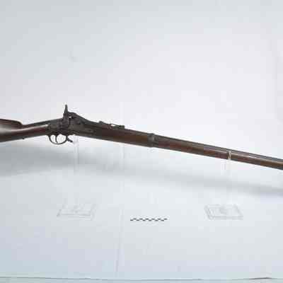 Converted 1870 Springfield Trapdoor rifle
