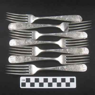 Sterling silver dinner forks