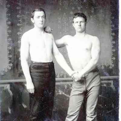 Tintype of "Graddy and Gibson"