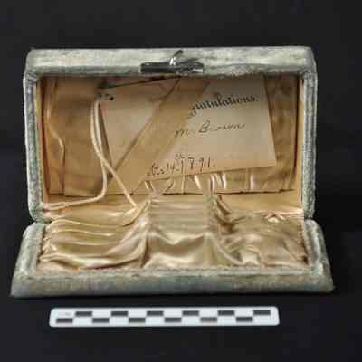 Green presentation box