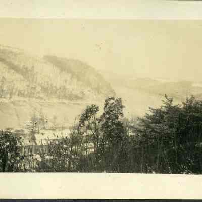 Shenandoah River from Camp Hill, winter, c1896