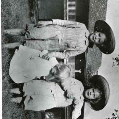 Three children at Shannondale