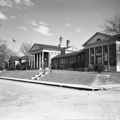 Charles Town High School on Congress Street in 1938