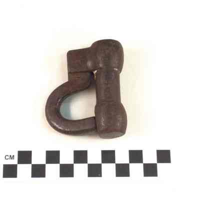 Iron screw lock without key
