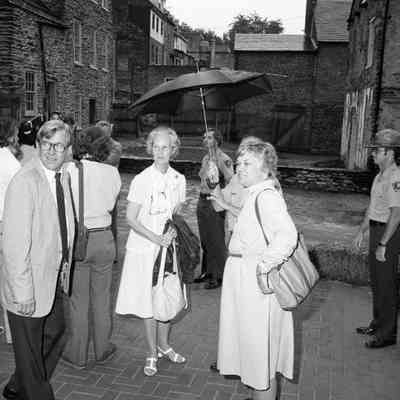 Dedication of buildings on Shenandoah Street