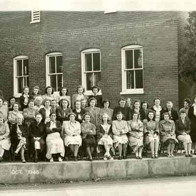 Perfection Garment Company employees, October 1948