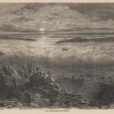 View From Maryland Heights; Signal Station, Summit of Maryland Heights