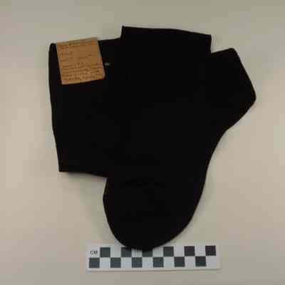Black thigh length stockings