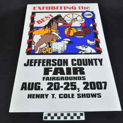 Jefferson County Fair poster
