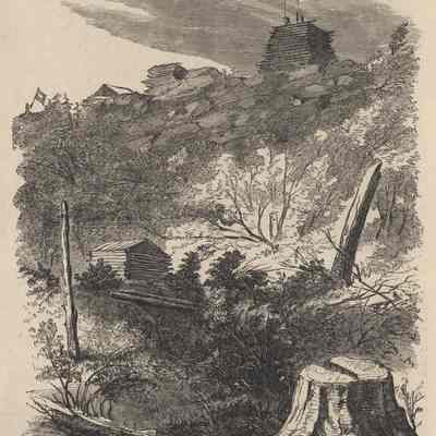 View From Maryland Heights; Signal Station, Summit of Maryland Heights