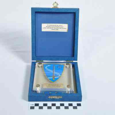 Commemoration of visit to Ramstein AB, Germany