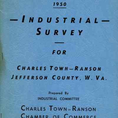 1950 Industrial Survey for Charles Town - Ranson Jefferson County, W. VA