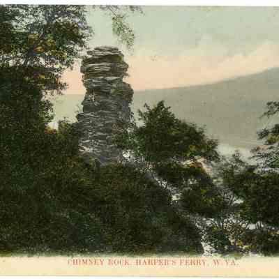 Chimney Rock. Harper's Ferry, W. VA.