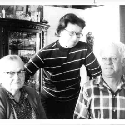 Carlotta Dice Gruber Milton, Paul William Milton, and Lucy R. Milton